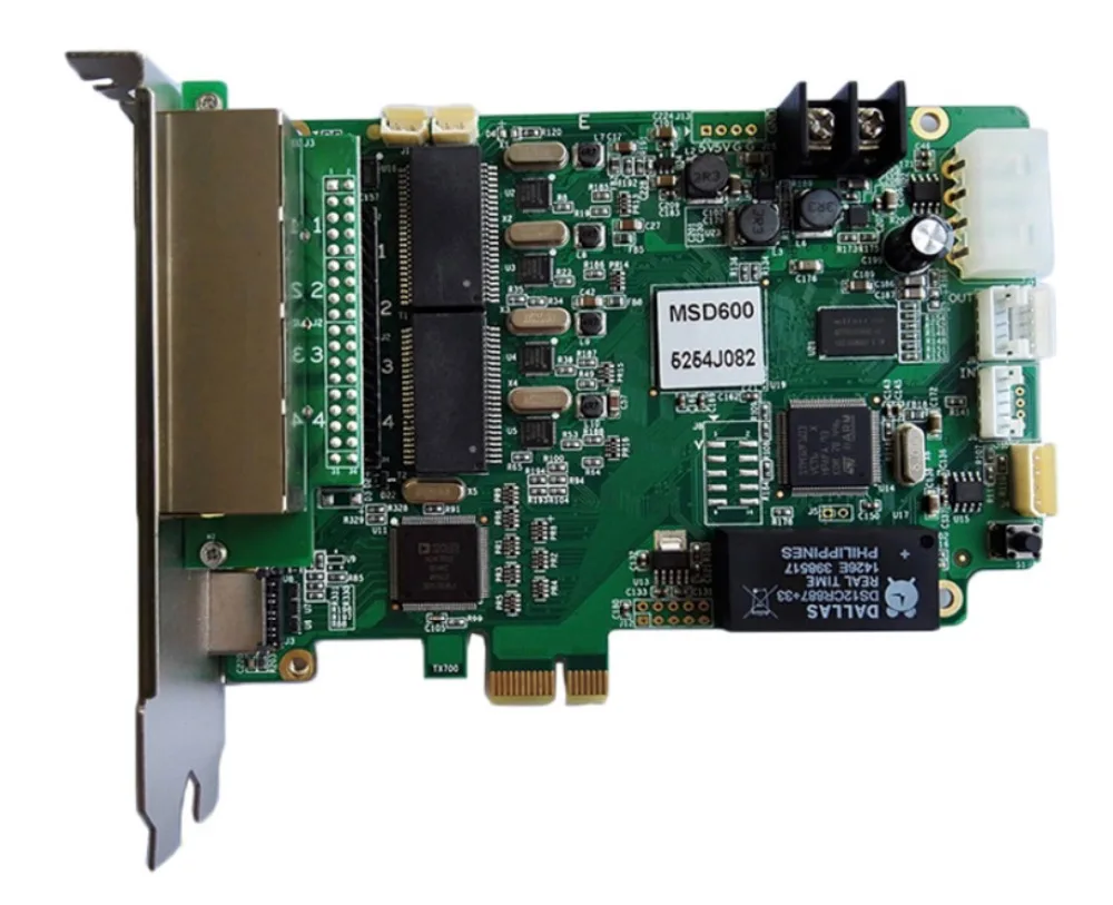 Novastar MSD600 отправляющая карта для полноцветного экрана светодиодной