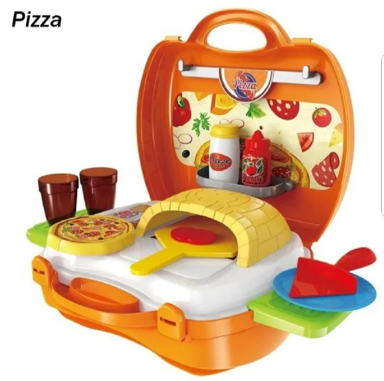 Дети DIY игровой дом игрушка ролевые игры набор детские подарки - Цвет: Pizza