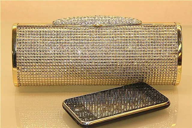Shiny Crystal Party Bag Handcraft Dress Clutch Purse Bride Shiny Crystal Party Bag Handcraft Dress Clutch Purse Bride Wedding Handbag