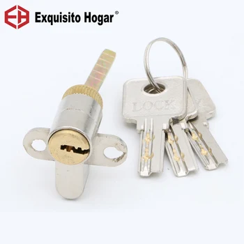 

Locking Lock Door Cylinder Handle Pressure Lock Key Brass Interior Door 13# Single Hardware Core Rod