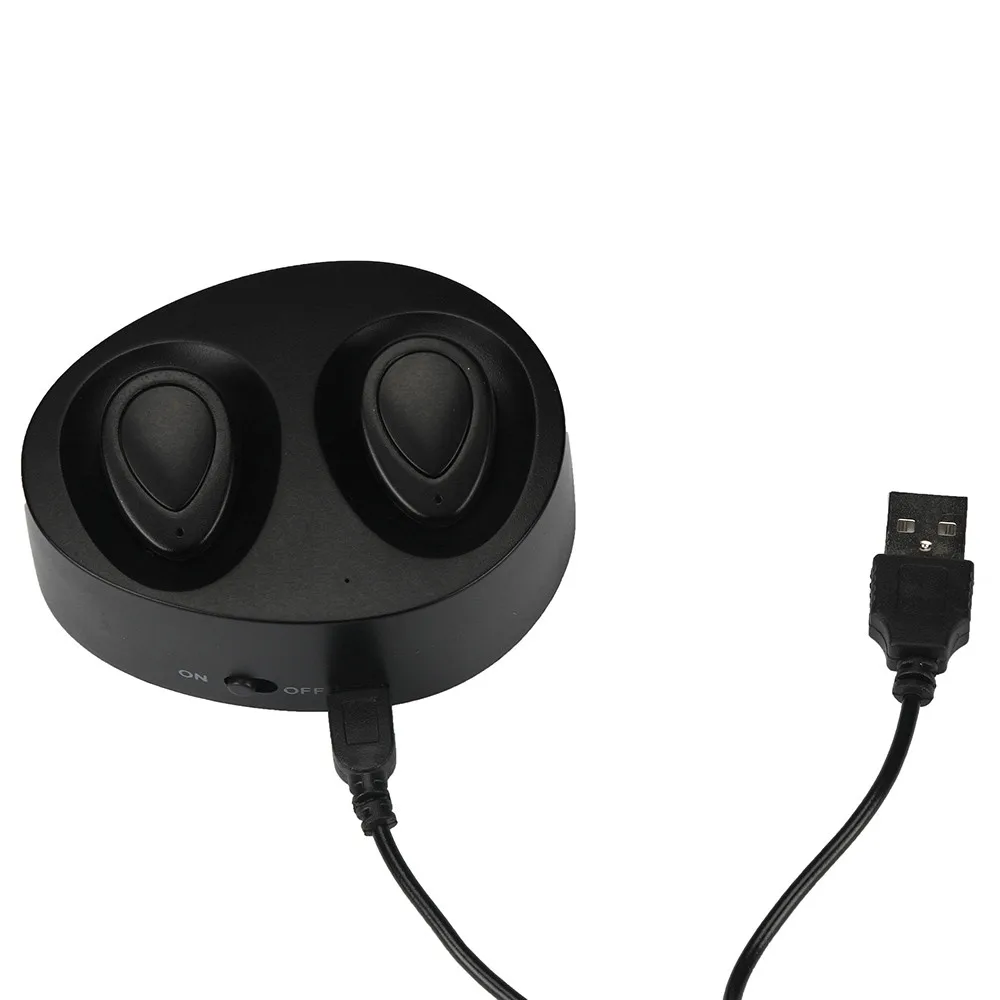Del Bluetooth 4,1 мини-вкладыши Беспроводной спортивные наушники гарнитура стерео наушники td1024 челнока