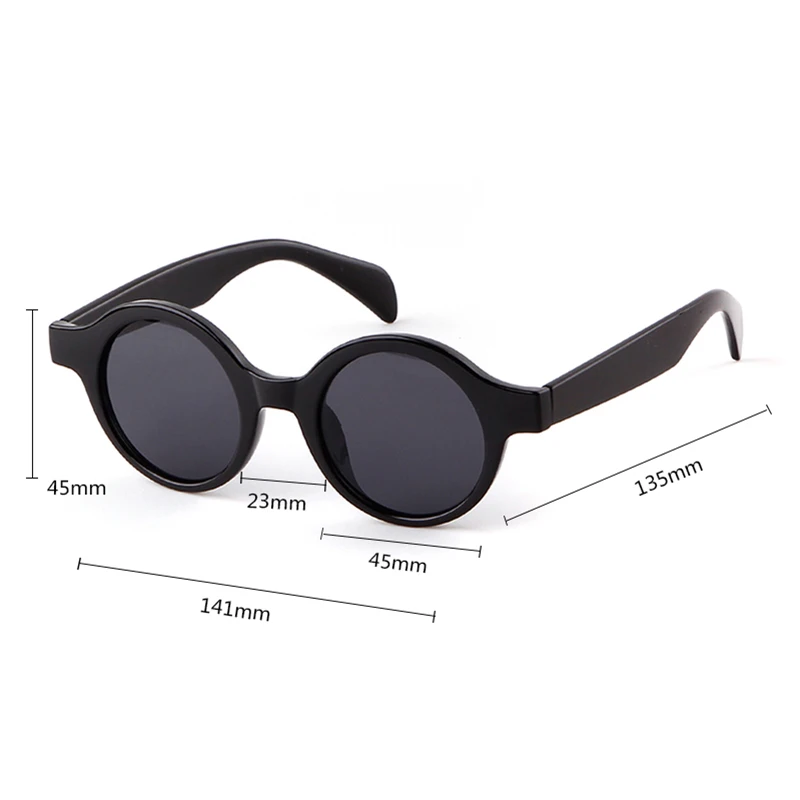 WHO CUTIE, маленькие круглые красные солнцезащитные очки для женщин и мужчин, фирменный дизайн, Ретро стиль, круглая оправа, солнцезащитные очки, очки oculos OM469