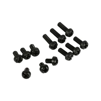 

100Pcs/Lot Nylon M3 Cross Recessed Pan Head Screws Phillips Screws Bolts Round Pan Phillips Head Screw Bolt 5-10mm Hex Nut Screw