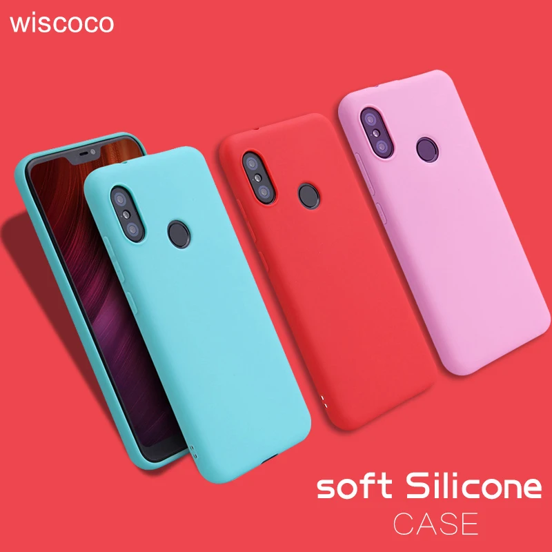 

Luxury Back Matte Soft Silicon Case For Xiaomi redmi 6 6pro 6A S2 NOTE 6 5 5A Plus PRO 4X MI8 8 SE 6X Pocophone F1 Clear Cover