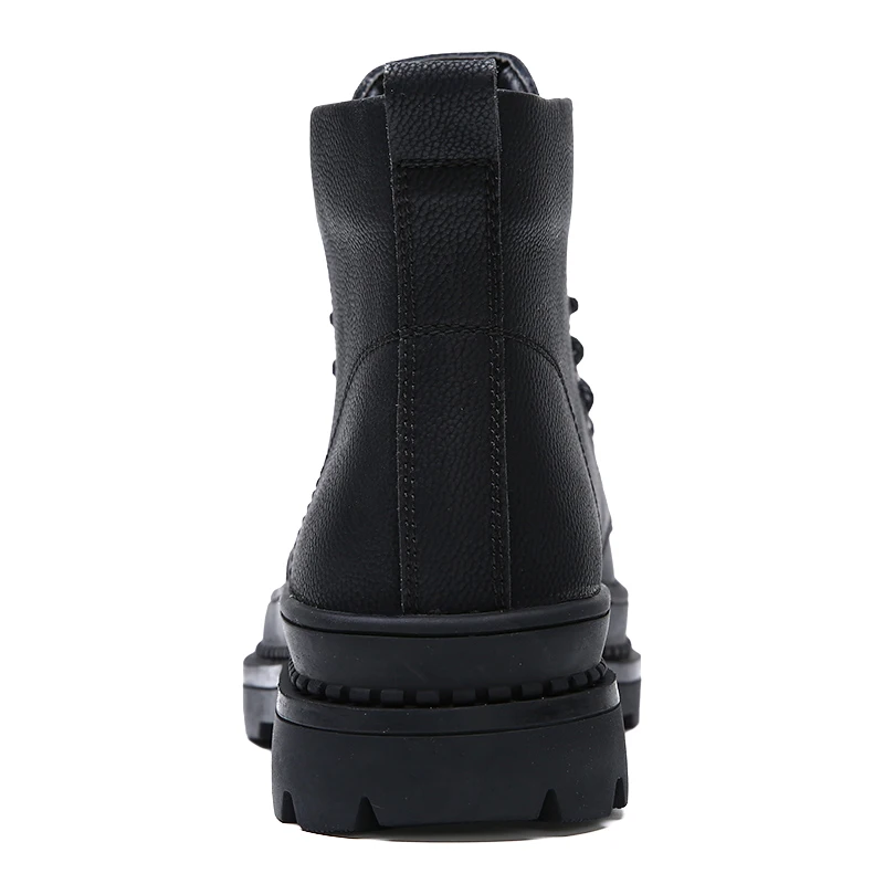 Nouveau Cheville Without Neige Sécurité En Bottes Black Style Automne De With D'hiver L'eau Preuve Travail Chaussures black Cuir Qualité Hommes Fur Véritable Et Fur PkXOuZTi