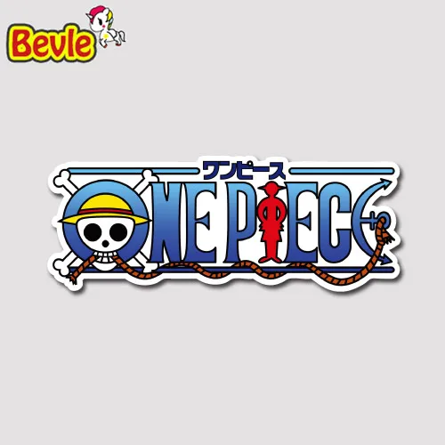 

Bevle 2132 One Piece Stickers LOGO Notebook Waterproof Tide Fashion Cartoon 3M Doinbby Sticker Skateboard Car Graffiti DIY