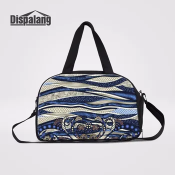 

Dispalang Brand Design Women Travel Bag Duffle Bags Overnight Bag With Shoes Pocket Striped Travel Handbag Carry On Luggage Bags