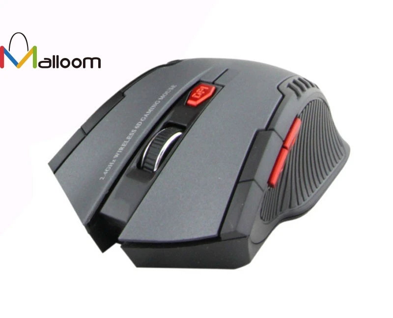 Мышь Malloom игровой светодио дный 2,4 ГГц Беспроводной Батарея мини Мышь оптического позиционирования 10 м расстояния для компьютера Pc ноутбук#0