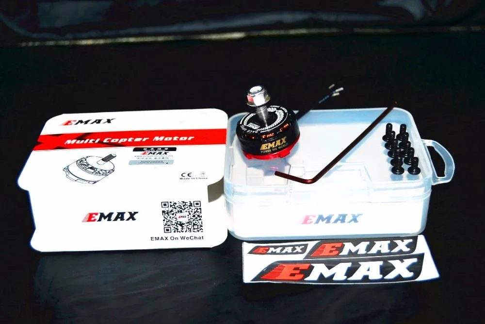 4 компл./лот оригинальный EMAX RS2205S 2300KV/2600KV бесщеточный двигатель/Пуля 30A BLHELI_S D-SHOT/BLHeli Lightning 30A ESC для rc