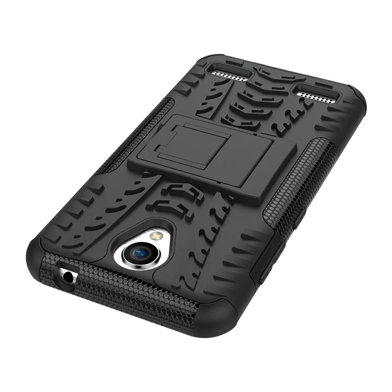 Силиконовый чехол для смартфона ZTE Blade A520 противоударный из ТПУ + PC Etui A510 V6 Plus V7 Lite V8