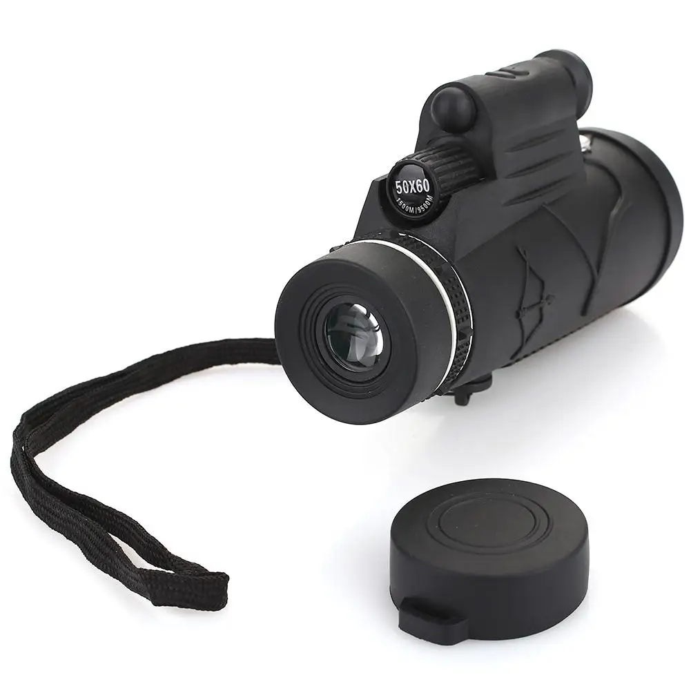 Monocular Telescope Viewing Glasses 50X Black Portable Practical Durable Illumination Laser Phone Camera Night Vision Goggles