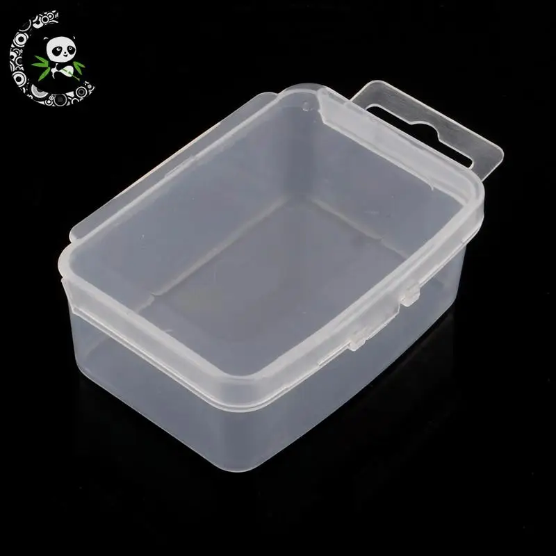 

Rectangle Plastic Bead Storage Containers, Clear, 8.5x5.5x3cm