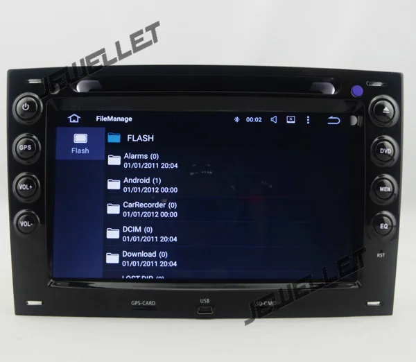 Clearance Quad core 1024*600 HD screen Android 9.0 Car DVD GPS radio Navigation for Renault Megane II (03-08) with 4G/Wifi, DVR OBD 1080P 6