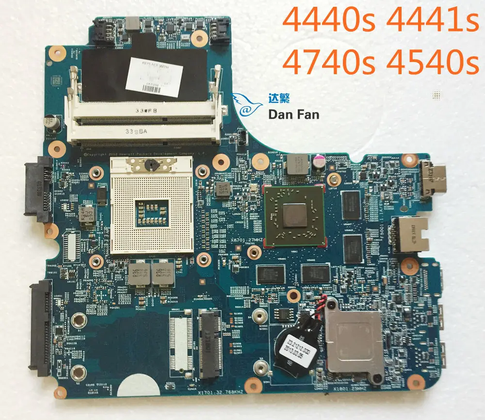  683493-001 For HP 4440s 4441s 4740s 4540s Laptop Motherboard 683493-601 Mainboard 100%tested fully 