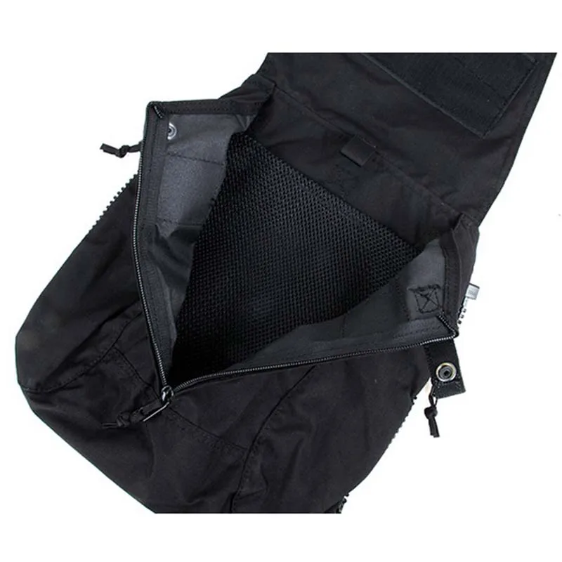 TMC тактический жилет сумка Подсумки для магазина задняя упаковка на молнии панели BK/RG