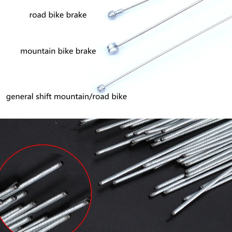 4 шт. оцинкованный сменный и тормозной внутренний кабель провода набор для MTB велосипеда дорожный велосипед передний задний переключатель т... 4 шт. оцинкованный сменный и тормозной внутренний кабель провода набор для MTB велосипеда дорожный велосипед передний задний переключатель т...