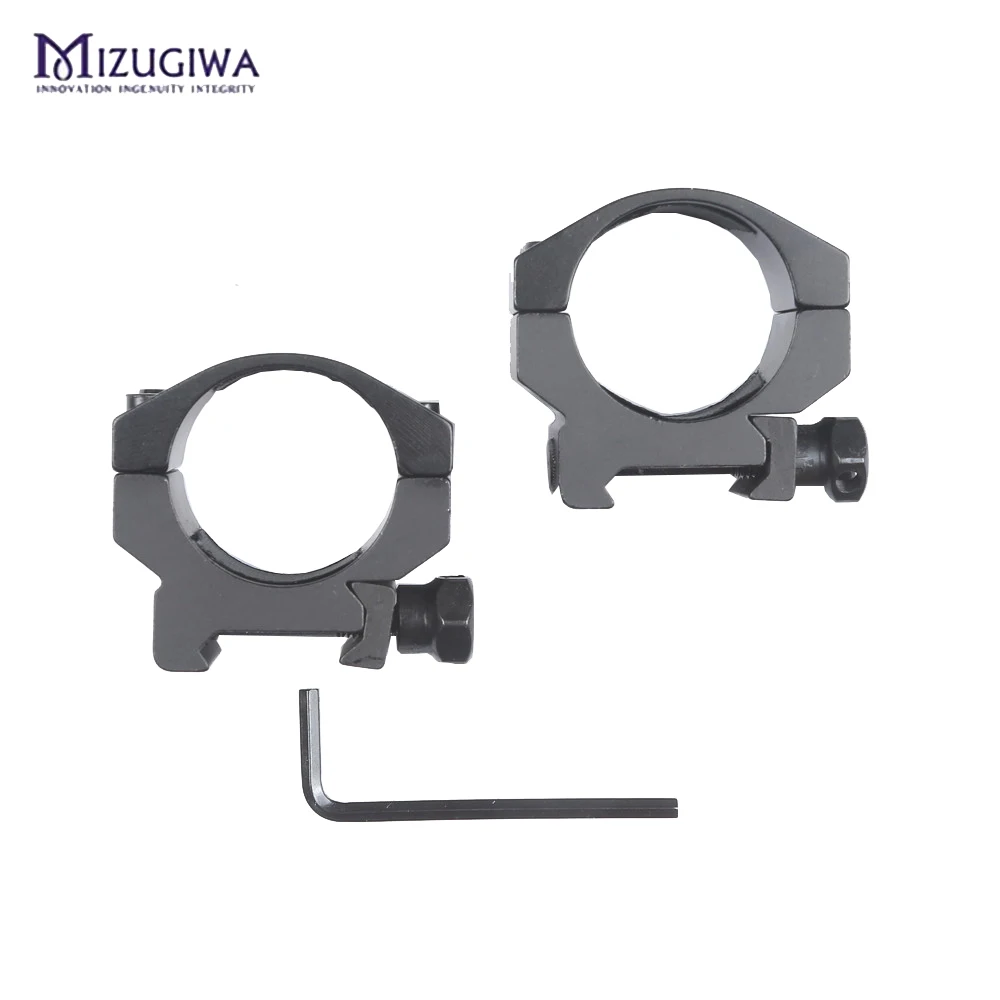 1pair Low Profile 6 Bolts 30mm Ring Weaver Heavy Duty 20mm Picatinny Rail Base Scope Mount Rifle Scope Hunting Accessories