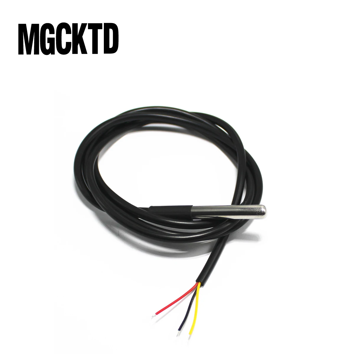 

DS18b20 Stainless steel package Waterproof DS18b20 temperature probe temperature sensor 18B20 For Arduino
