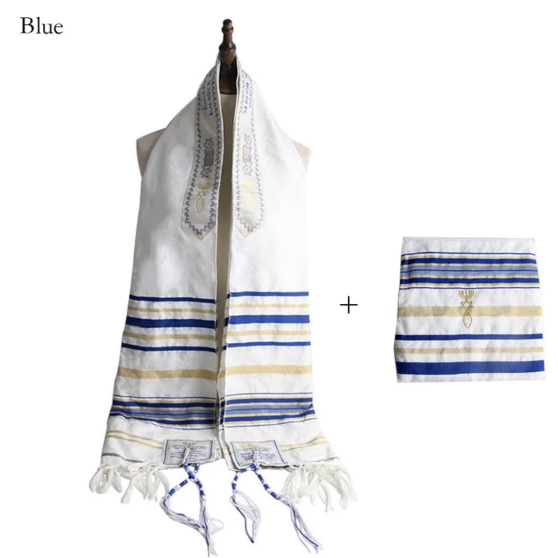 Funklouz Messianic еврейский Tallit Talit молитвенный платок шарф и сумка