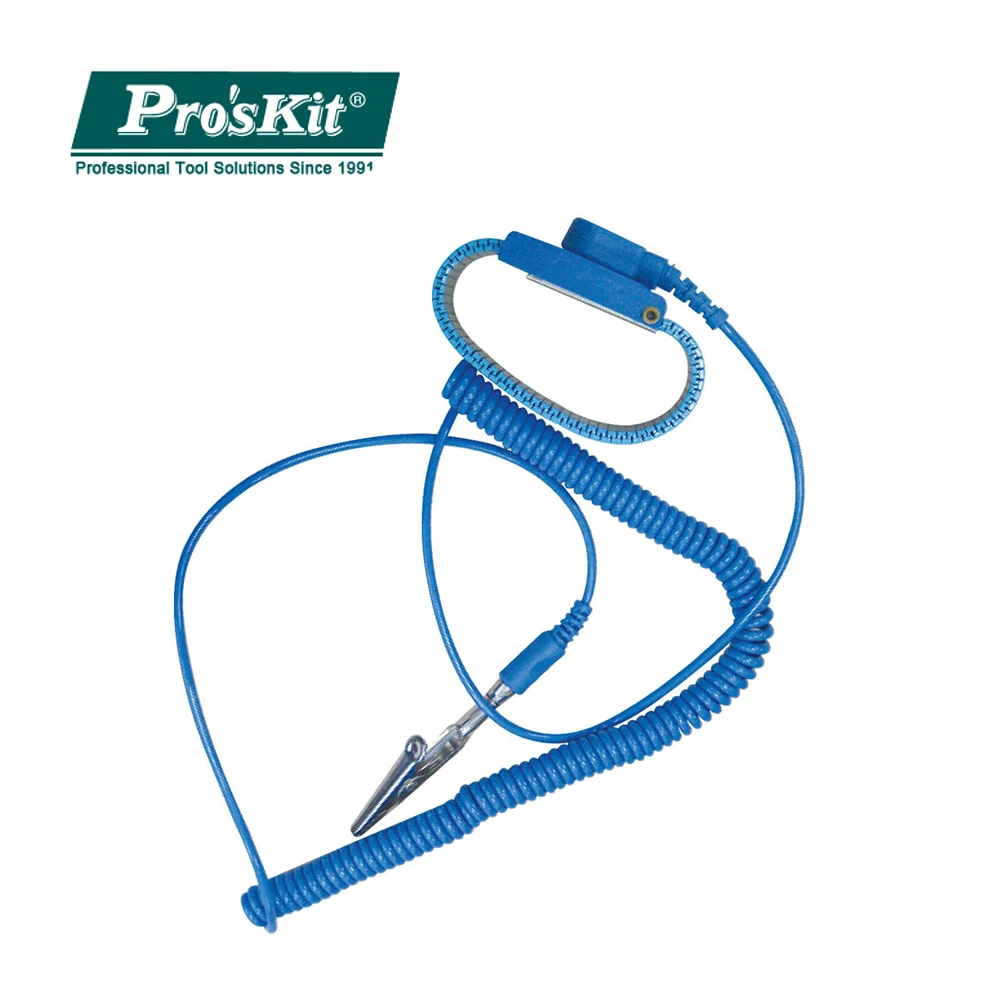 ProsKit AS-311 3m Wire Anti-static Wristband Part For Chainsaw Ignition Bracelet Electrostatic Adjustable ProsKit AS-311 3m Wire Anti-static Wristband Part For Chainsaw Ignition Bracelet Electrostatic Adjustable
