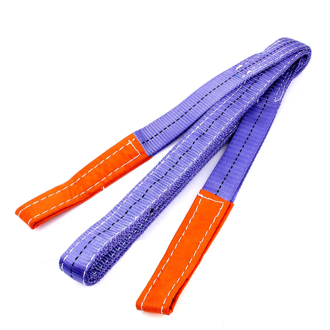 

3 Meter 35Mm Width Eye To Eye Nylon Web Lifting Tow Strap Purple