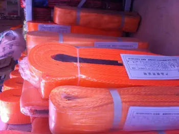 

Flat Webbing Sling With Capaity 4tons Length 6m send by DHL