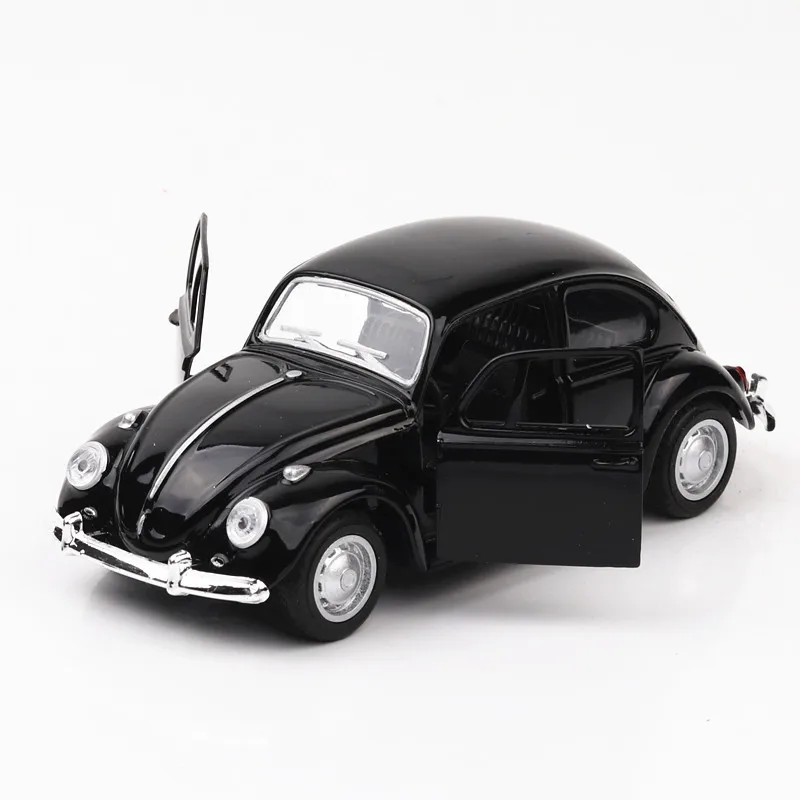 1/36 VW Beetle классический брелок для автомобильных ключей, модели имитационная модель тянуть обратно металлические игрушки модель автомобиля для украшение торта, выпечки игрушка для подарков