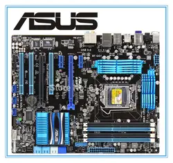 Бесплатная доставка оригинальный Материнская плата ASUS P8P67 DDR3 LGA 1155 32G доски SATA3.0 USB3.0 P67 рабочего Материнская плата