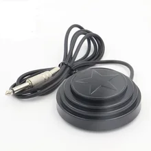 Новинка Горячая Татуировка ножная татуировка машина Татуировка мощность круглая 360 Звезда тату машина ножной переключатель педаль