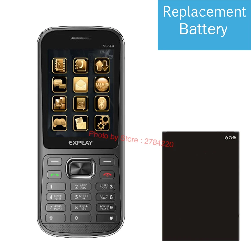 Rograpo 3 7 в 1020 мАч Новый Сменный аккумулятор для Explay SL240 MU220 аккумуляторные
