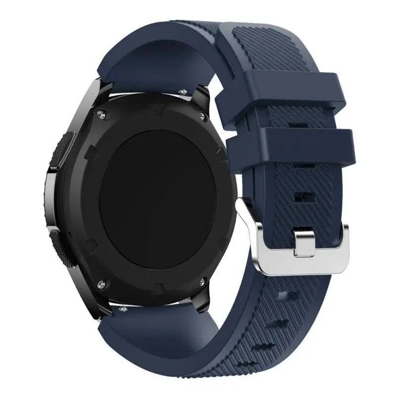 Мягкий силиконовый сменный ремешок для наручных часов, спортивный браслет для часов samsung Galaxy Watch 46 мм/samsung gear S3