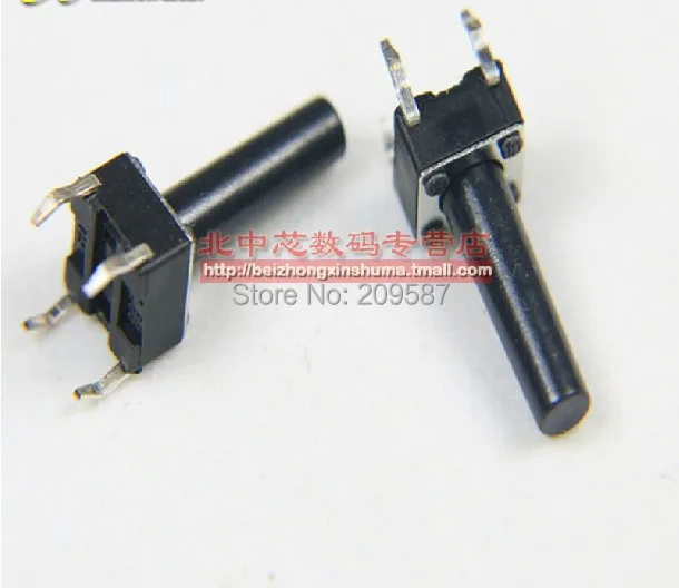 

50pcs Tactile Push Button Switch 6mmx6mmx15mm 6x6x15mm
