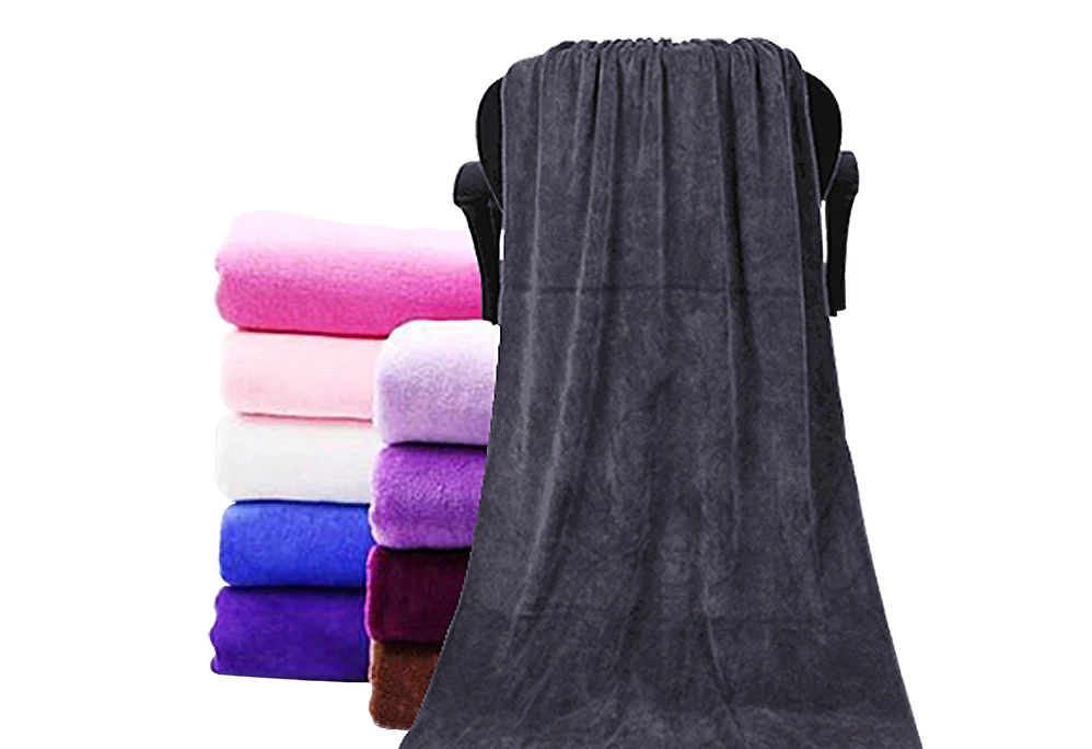 Абсорбирующим ванной Полотенце- 80*180см ткань из микрофибры полотенце Quick-Drying пляжные полотенца весной/осенью бассейн спа полотенце для взрослых