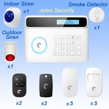 Скидка Etiger S4 Беспроводная GSM Сигнализация Умный Дом Охранной сигнализации С Английский/Французский/Испанский/Немецкий язык