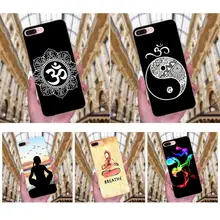 Fundas protectoras blandas para iPhone X de Apple XS Max XR 4 4S 5 5C 5S SE 6 6S 7 8 Plus ejercicio aeróbico Yoga