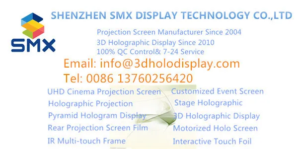 Голокуб 22 дюйма для дисплея продукта, 3D Голограмма дисплей AD плеер