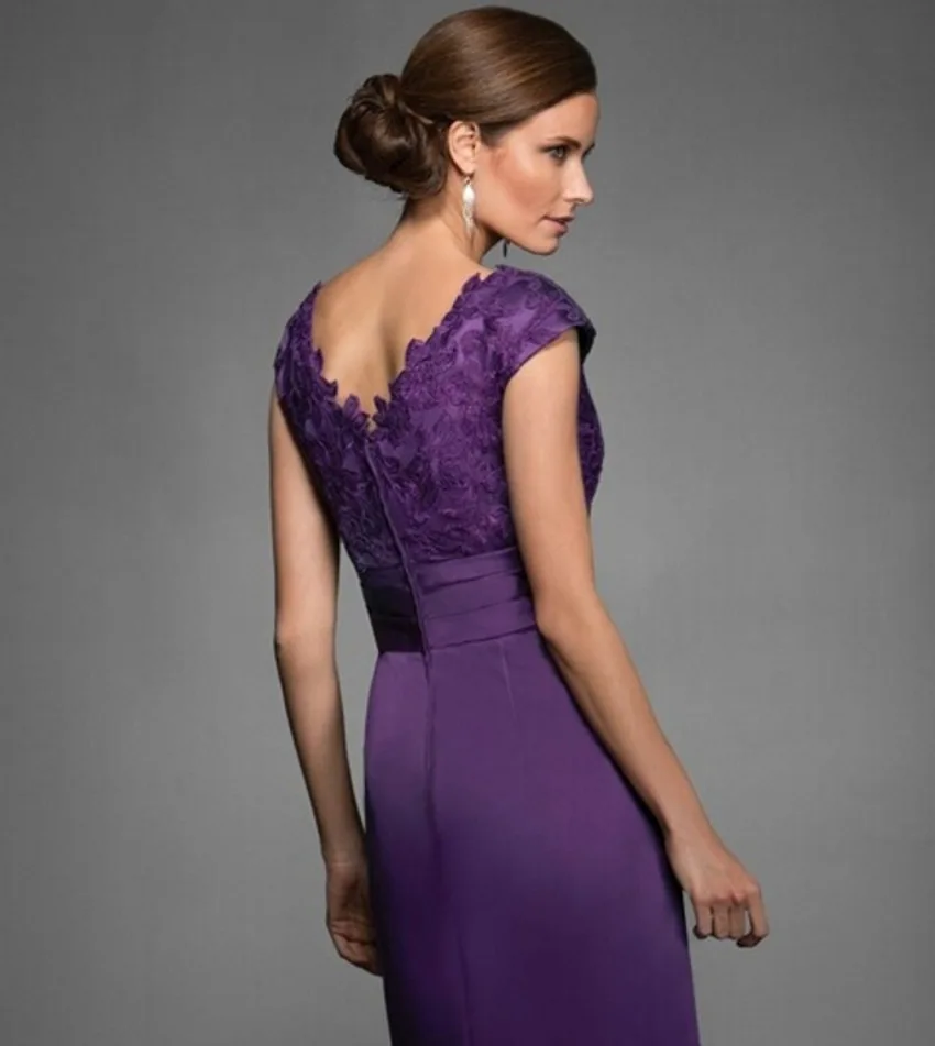 Mother of the Bride Dresses Plum Color