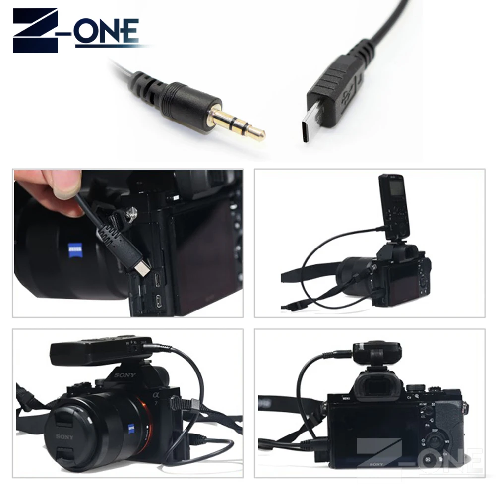 Кабель для дистанционного управления затвором 2 5 мм S2 Sony A58 A7R A7 A7II A7RII A7SII A7S A6000 A5000
