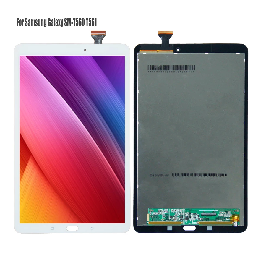 ЖК дисплей с дигитайзером сенсорного экрана 9 6 дюйма для Samsung Galaxy Tab E T560 T561 в сборе