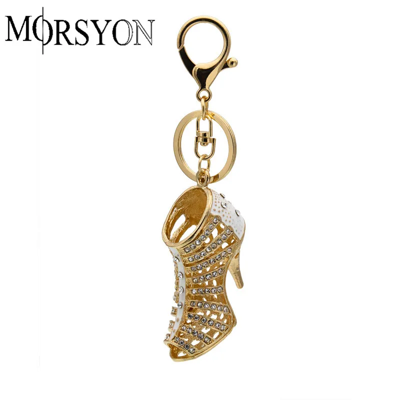 Crystal Key holder Handbag Pendant trendy Keychain For Purse Handbag