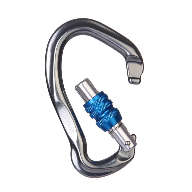 

New Design Rock Climbing Buckle Equipment Outdoor Professional Carabiner D Shape Safety Master Lock