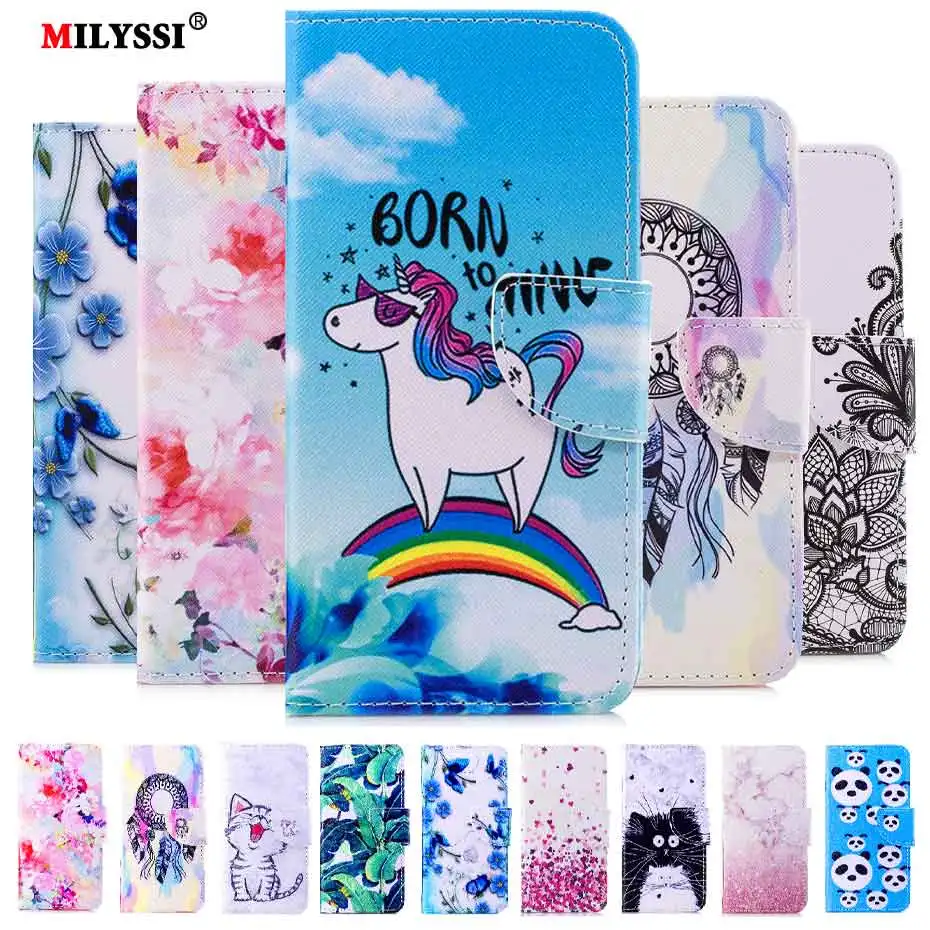 

Luxury Flip Leather case For Xiaimi Redmi 6 Pro Flip Phone Cover Wallet Case For Xiaimi Redmi 6 Pro Painted Phone Cases
