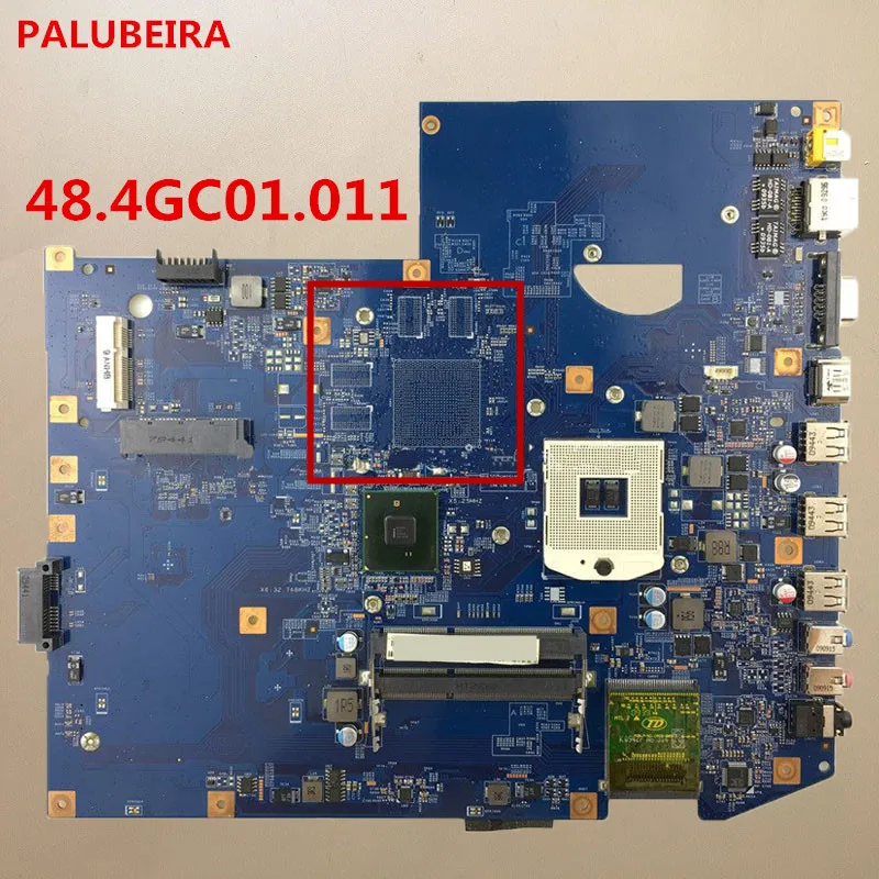

PALUBEIRA For Acer Aspire 7740 7740G laptop motherboard 48.4GC01.011 MBPLY01001 Mainboard HM55 Test good