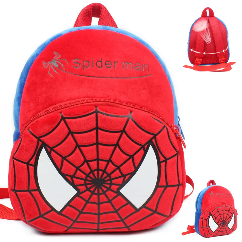 2018 новый рюкзак Mochilas для детского сада с изображением Человека-паука Детский еды