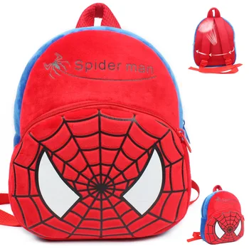 

2018 New Mochilas Mochila Spider Man Kindergarten Children School Bag Baby Food Backpack Travel Shoulders For 2-3-4 Year Old