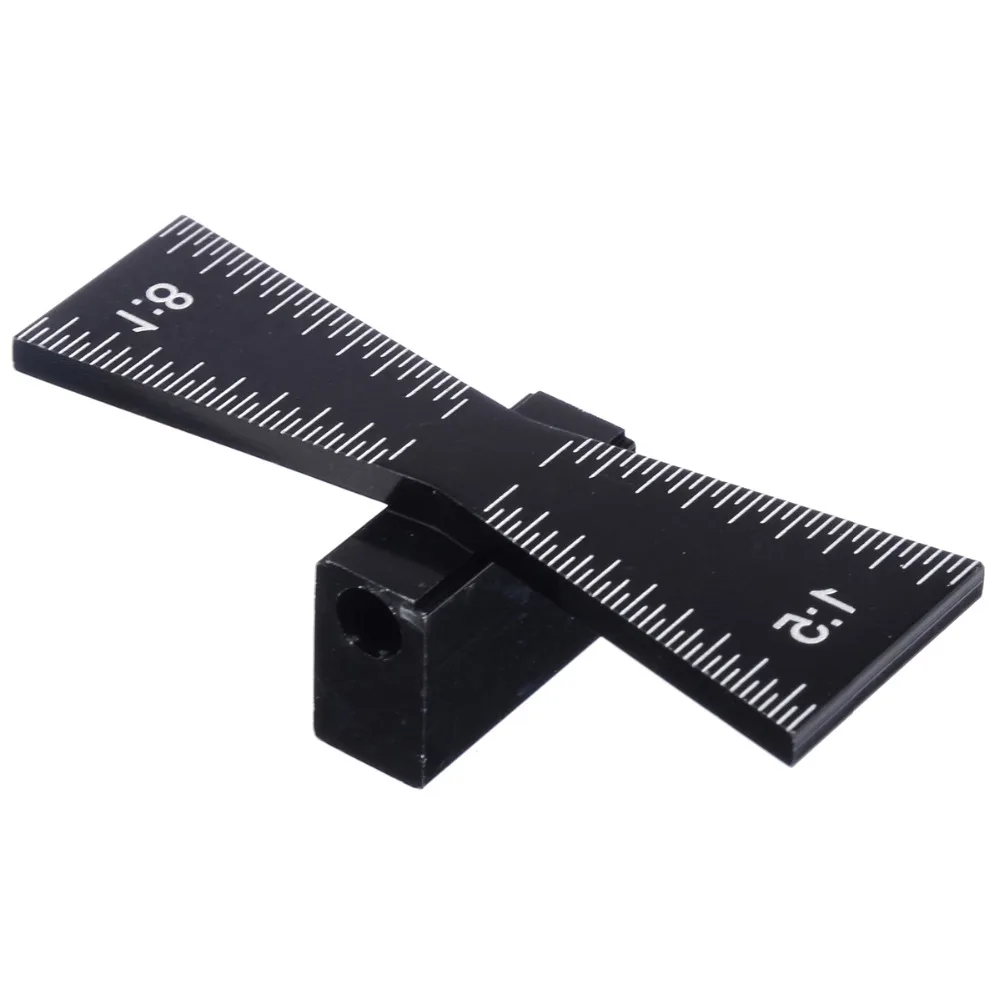 

Dovetail Marker Hand Cut Wood Joints Gauge Dovetail Guide Tool with Scale Dovetail Template Size 1: 5 1: 8 for Carpenter Scriber