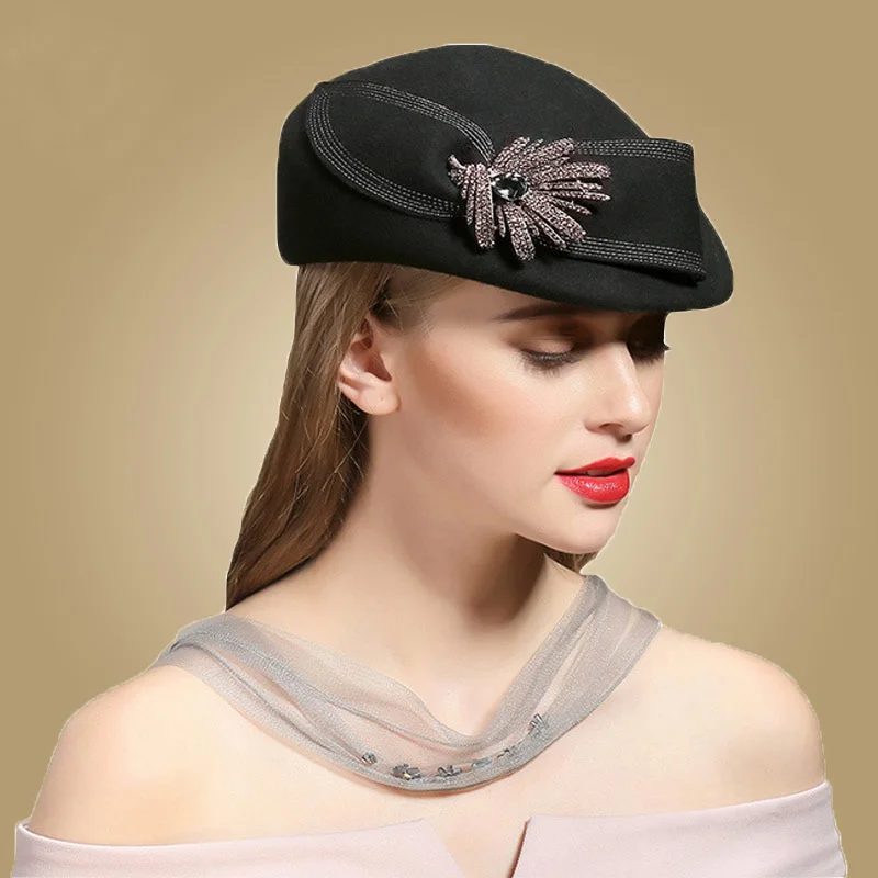 women beret wool hats