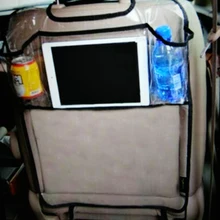 Анти-kick для заднего сидения автомобиля, защитная крышка для детей kick коврик авто сумка для хранения автокресло с карманами многоцелевой Dewtreetali