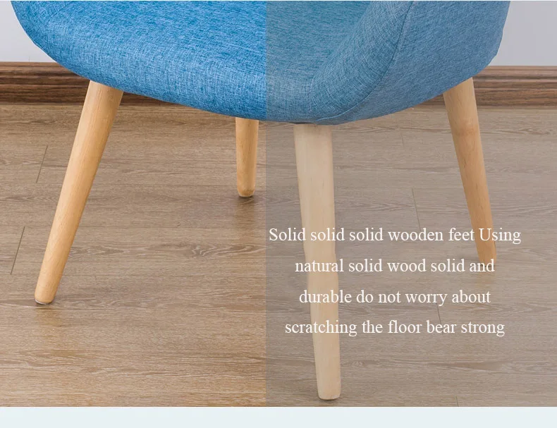Нордический ленивый диван один маленький семейный маленький простой мини индивидуальный диван повседневная домашняя мебель спальня кабинет обеденный стул