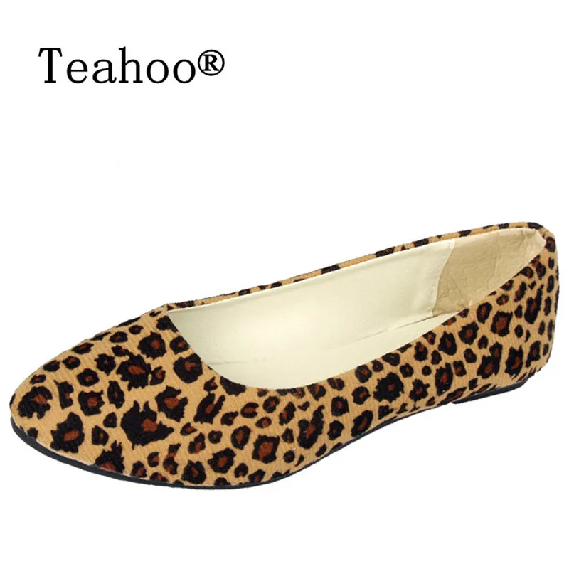 most comfortable leopard print flats